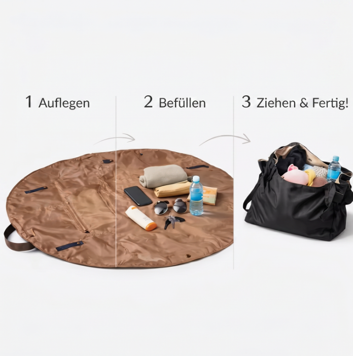 LiftBag – Die flexible 2-in-1 Reisetasche